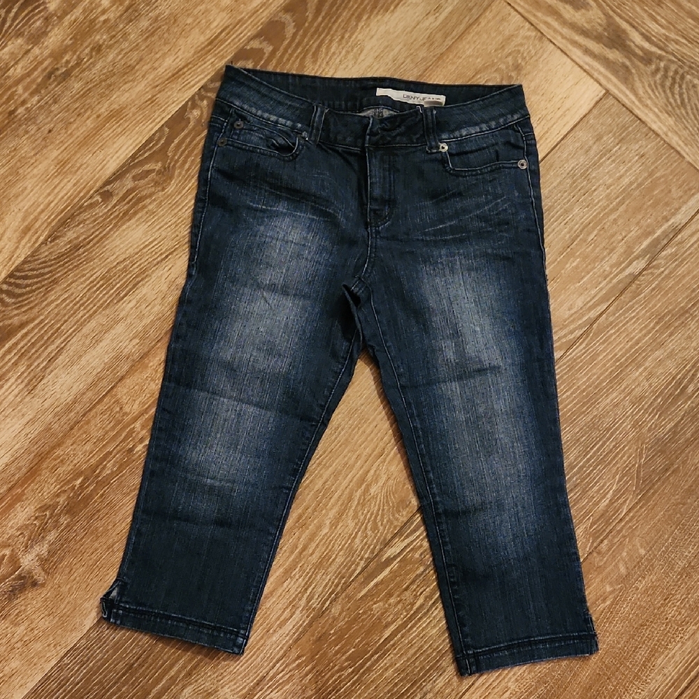 DKNY Women's Ankle Jeans in Deep Indigo